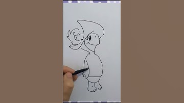 How to Draw Touche Turtle Learn to Draw step by step  #art #drawing #shorts #fyp #turtle