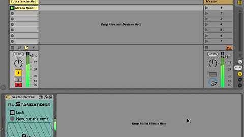 Max For Live generative drum module: ru.standardise