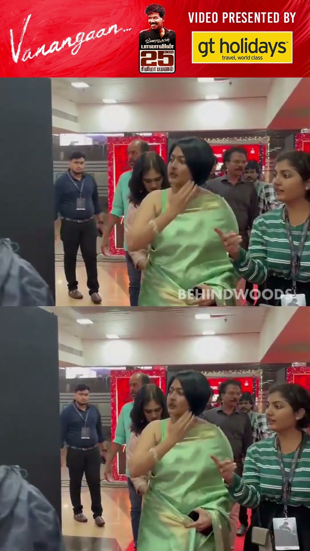 Julie, Gayathri Raghuram in Vanangaan Audio Launch ? New Look-ல 2 பேரும் ஆளே மாறிட்டாங்க