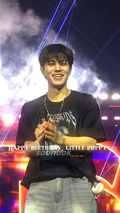 HAPPY BIRTHDAY KIM SEUNGMIN! โจ๏ธ๐And for God's sake keep smiling! I hope you are eating well#seungmin