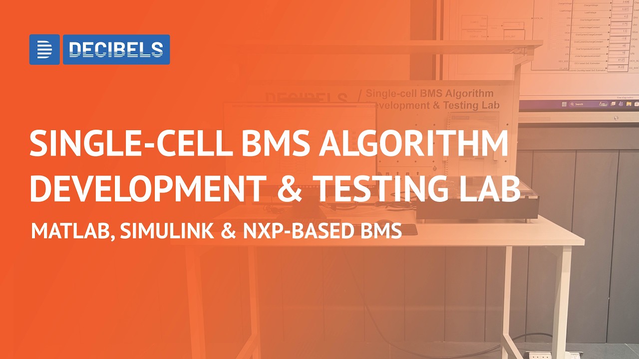 Single Cell BMS Algorithm Development & Testing Lab | MATLAB, Simulink ...