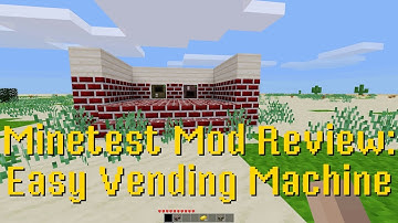 Minetest Mod Review: Easy Vending Machine