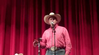 Scott Mackintosh recites "THE BRA" by Bill Hirschi, Cowboy Poetry