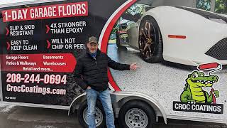 Transform Your Garage Floor In Just One Day 4X Stronger Than Epoxy