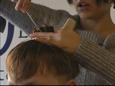 How to Do a Man's Clipper Haircut : Point Cutting ...