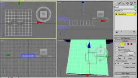 3d Max modeling USB stick