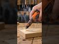 Miniature RIDGID Pyrography Tool Burning Real Wood 🔥🪵 #MiniatureTools