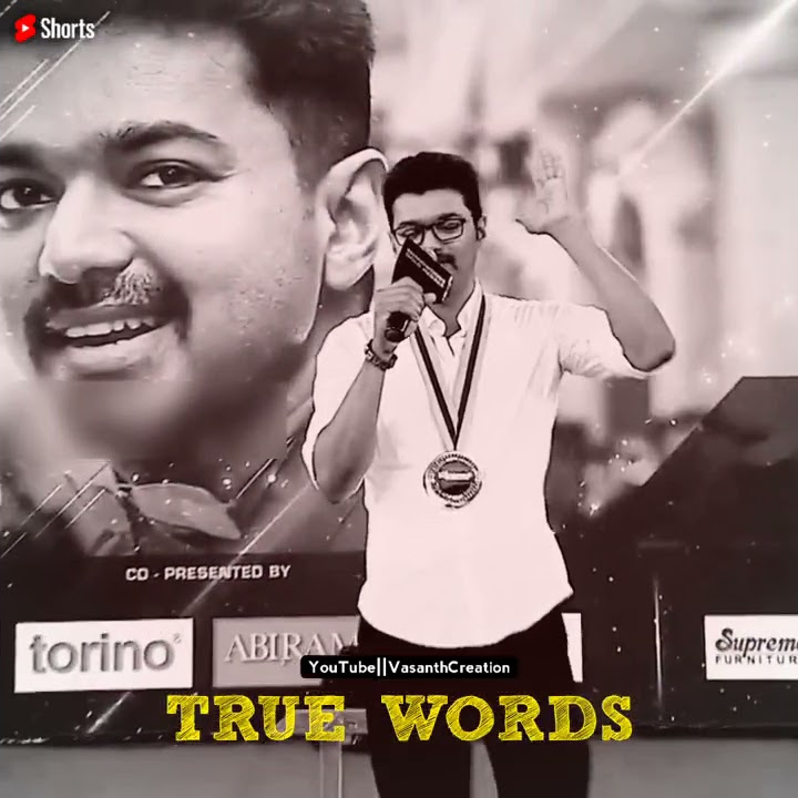 True Words | Wait For Your Opportunity | Thalapathy Vijay Motivational Speech | Vasanth Creation