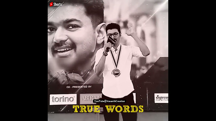 True Words | Wait For Your Opportunity | Thalapathy Vijay Motivational Speech | Vasanth Creation