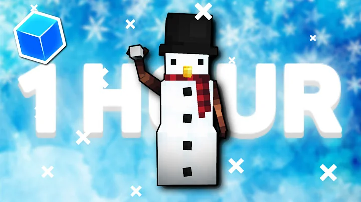 1 Hour of Snowman Survival | Cubecraft Winter Games