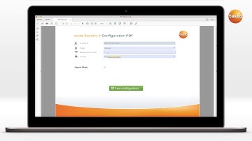 testo 160 - How to video 8 Offline configuration with PDF
