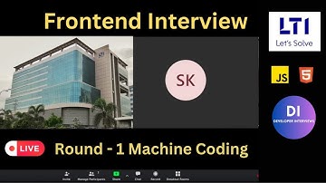 React Js Interview | LTI (L&T) Frontend Interview | Round 1 | Mindtree Coding Round