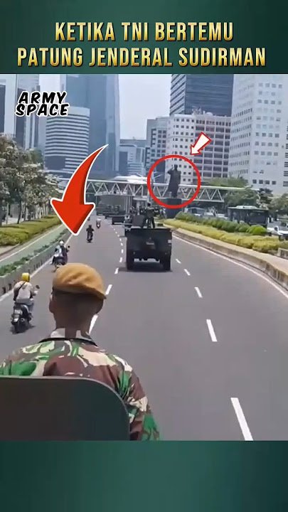 Viralš„Sikap TNI ketika bertemu Patung Jenderal Sudirman #shorts #viral #tni