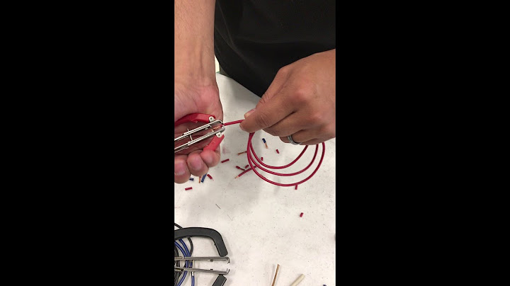 5" Unique 2-in-1 Combination Electrical Wire Stripper and Cutter, 26-14 AWG