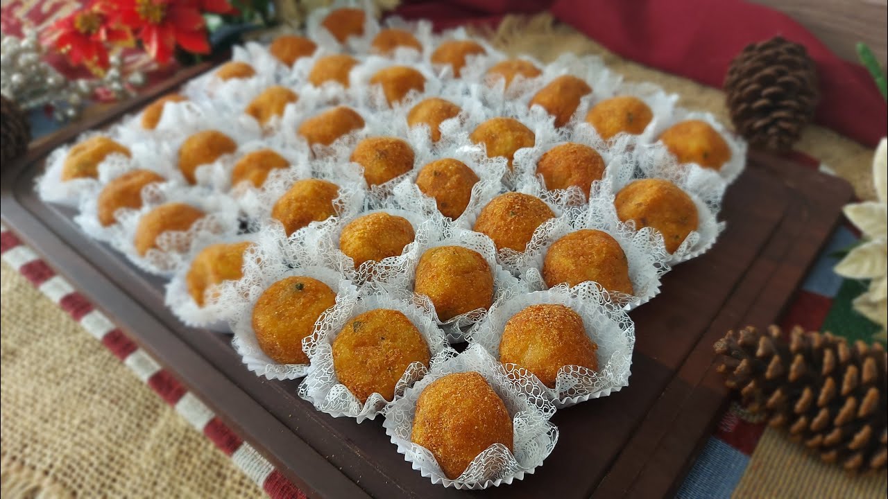 O MELHOR BOLINHO DE BACALHAU QUE JÁ FIZ! Essa Receita Vai Deixar o Seu Natal Ainda Mais Especial