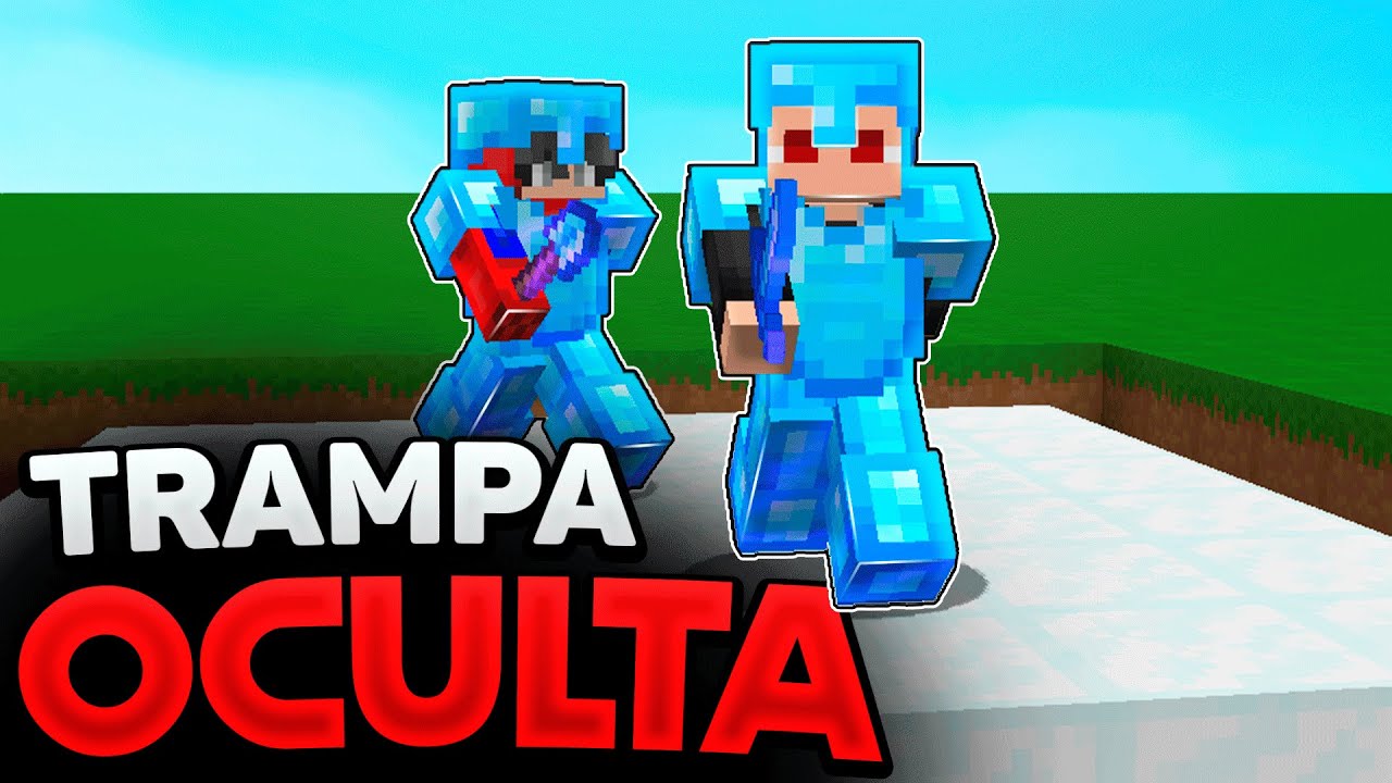 CREE una TRAMPA OCULTA en mi BASE de MINECRAFT HCF! 🤫