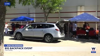 Back to school: Big Backpack Event giving free supplies