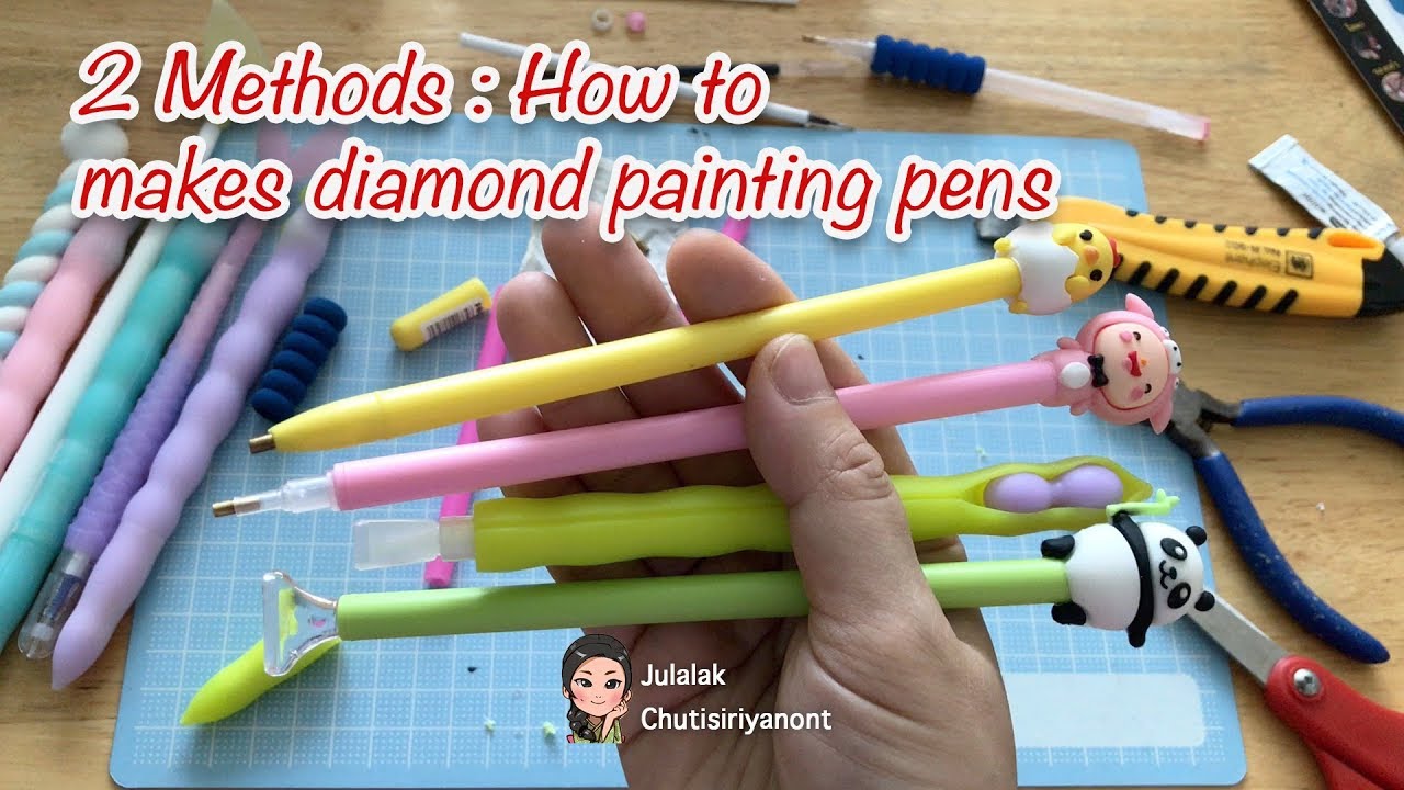 2 Methods : How to makes diamond painting pens. 