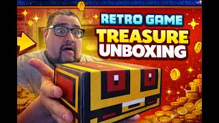 We Unbox Our Retro Game Treasure #4 Come See What We Got.