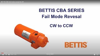 BETTIS CBA fail mode revesal by AIT