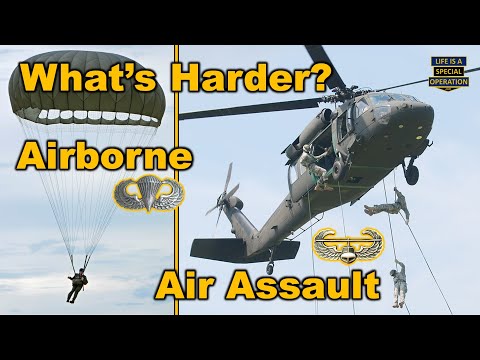 What&rsquo;s Harder - AIRBORNE School or AIR ASSAULT School?