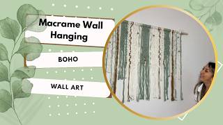 Boho Macrame Wall Art for Cozy Spaces