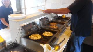 Frank. Expert funnel cake artist.