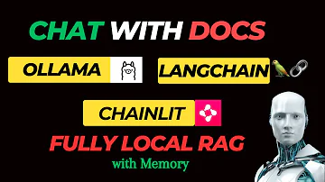 Google Gemma Fully LOCAL RAG ChatBot using Ollama|LangChain|Chainlit|Chat with Docs #ai #ollama #llm