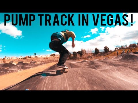 How to Long Board a Pump Track 