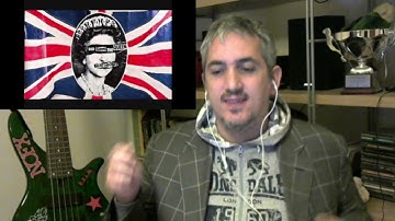 Sex Pistols God Save The Queen reaction Punk Rock Head singer & bassist James Giacomo introduce YOU!