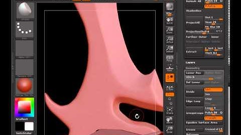 Creating Game Weapons in CINEMA 4D and ZBrush - 07 Sharpening and shaping the blade
