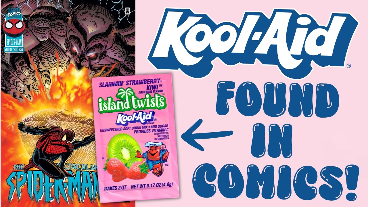Kool-Aid Packets in 1996 COMICS?