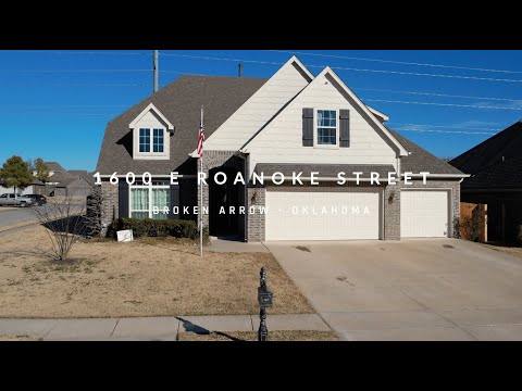 1600 E Roanoke St, I Broken Arrow, OK home video tour