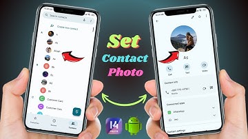 How To Add Your Picture On Contact Number | Set Contact Profile Picture