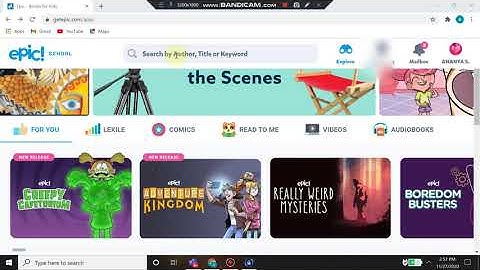 how to make a epic (digital library) account for school