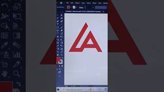 Monogram La Logo Design In Adobe Illustrator
