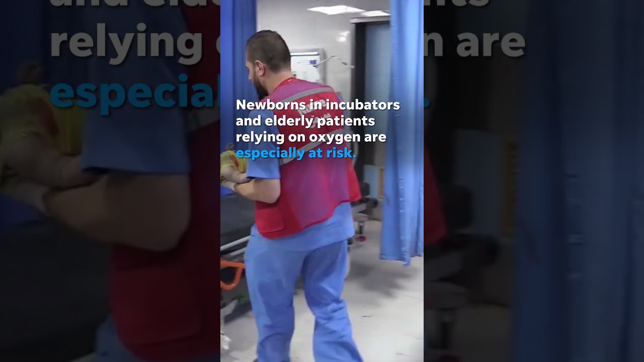Hospitals in Gaza struggle with low supplies, electricity amid Israeli airstrikes #Shorts