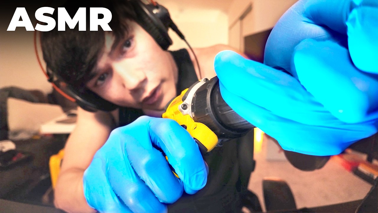 ASMR Mechanic Roleplay | Personal Attention, Repairing, Cleaning, Soft Spoken Male