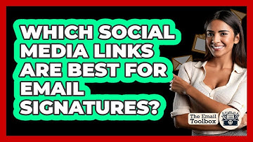 Which Social Media Links Are Best For Email Signatures?