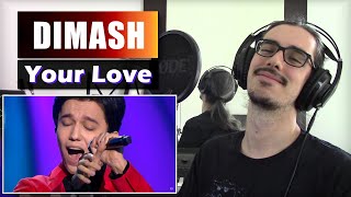 Vocal coach reacts to Dimash // Your love (ITA)