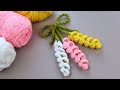 Beautiful Crochet keychain / Crochet keychain for beginners / Easy Simple TASSELS Tutorial