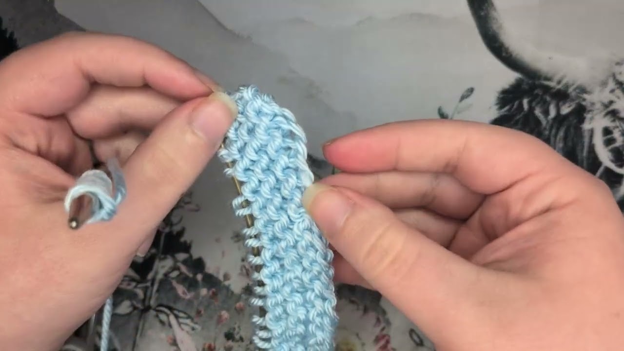 How to Knit Ep.2: How to do a knit stitch and troubleshooting!