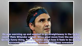 Roger Federer forgets credentials, gets stopped by security (Video) Wealth