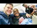 BIRTH VLOG - EMOTIONAL LABOR & DELIVERY *MEET BABY JOEL* | Delightful Delaneys Family