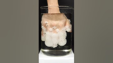 Freezing my hand in hot ice