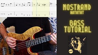 Nostrand - Ratatat [Bass Cover + Tabs]
