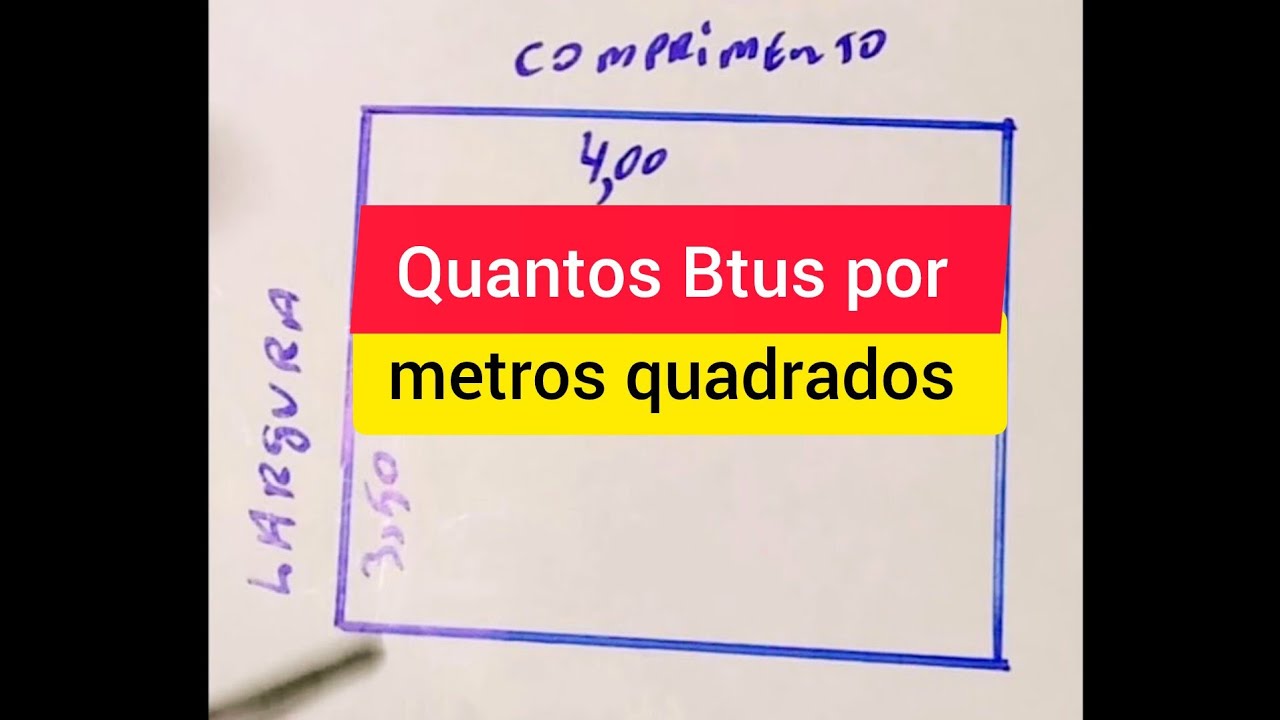 Como calcular os BTUs para adquirir um ar condicionado? - Summer