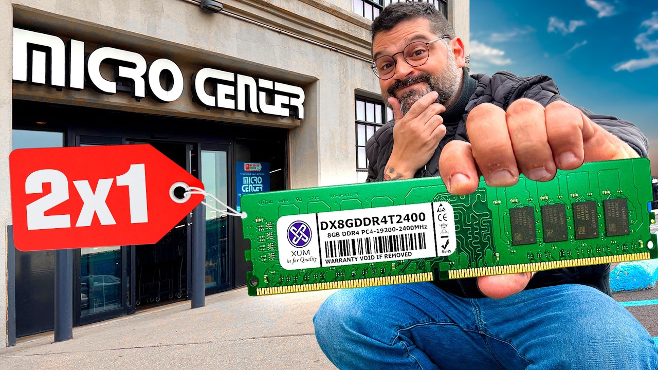 Buscando Memoria RAM BARATA en Tiendas de  Estados Unidos! 🤑💵