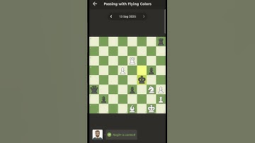 daily chess puzzle / 13sep2025 #chess #chesspuzzlebishop #gothamchess #chesspuzzleseries