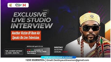 THE PIDGIN SHOW  (Another Victim Of #ibomair bulling  Speaks Out )